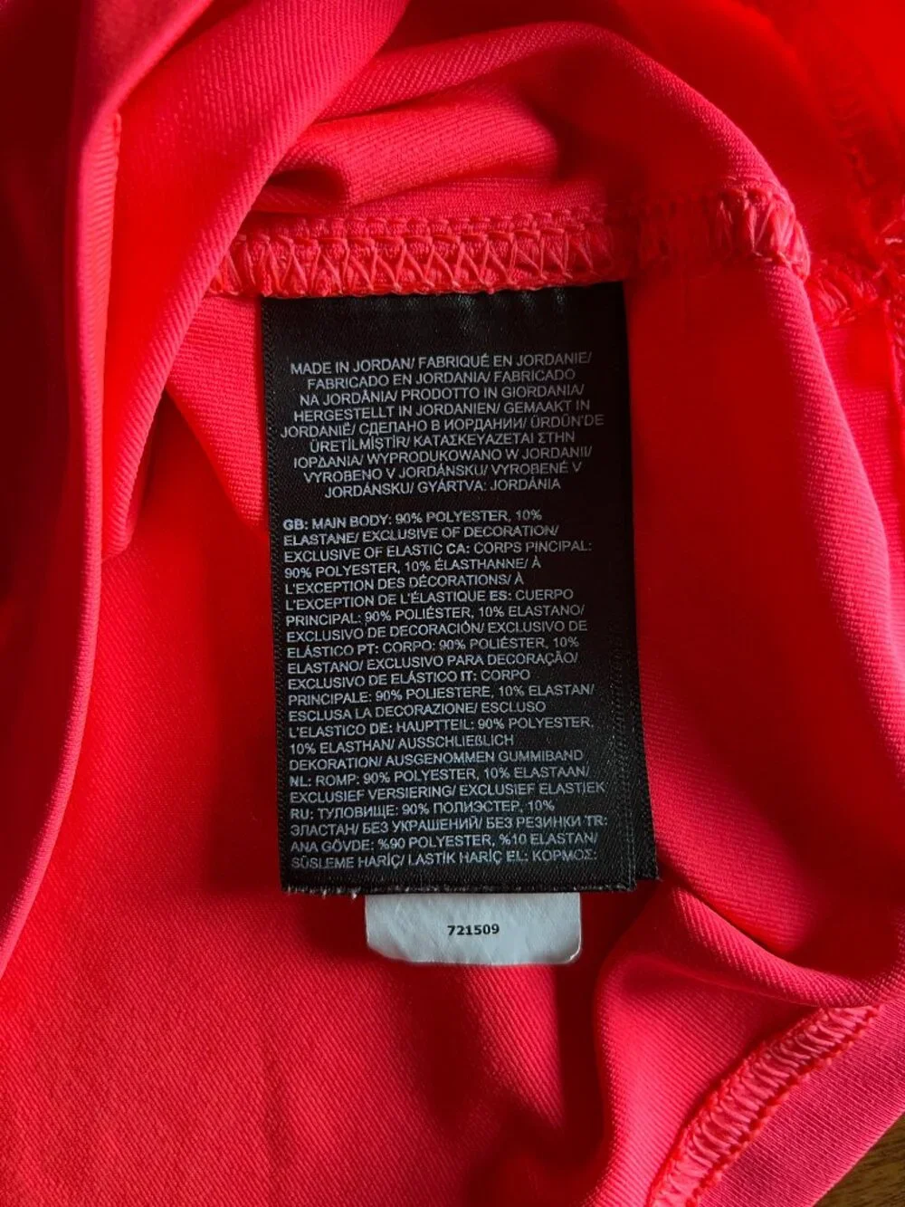 The North Face bright pink long-sleeve swim shirt L - Picture 6 of 12